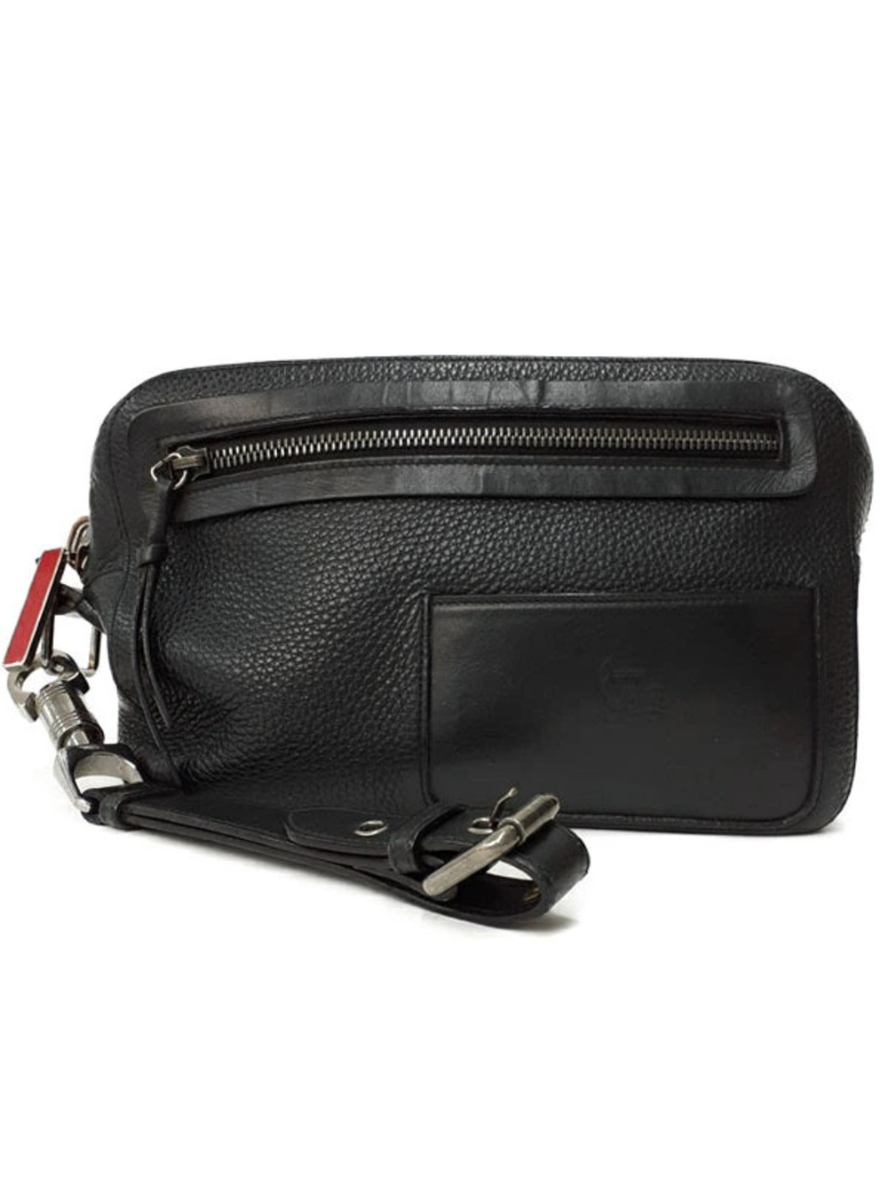 Christian Louboutin Leather Clutch Bag Shoulder